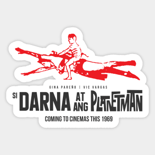 Darna - White Sticker